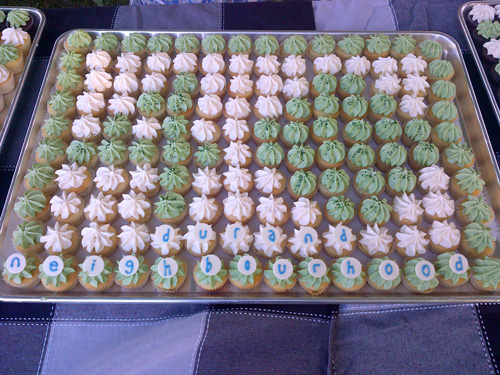 40th Anniversary Celebrations cupcakes